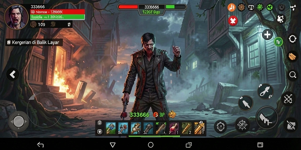 Gameplay menegangkan dan atmosfer mencekam di 333666.