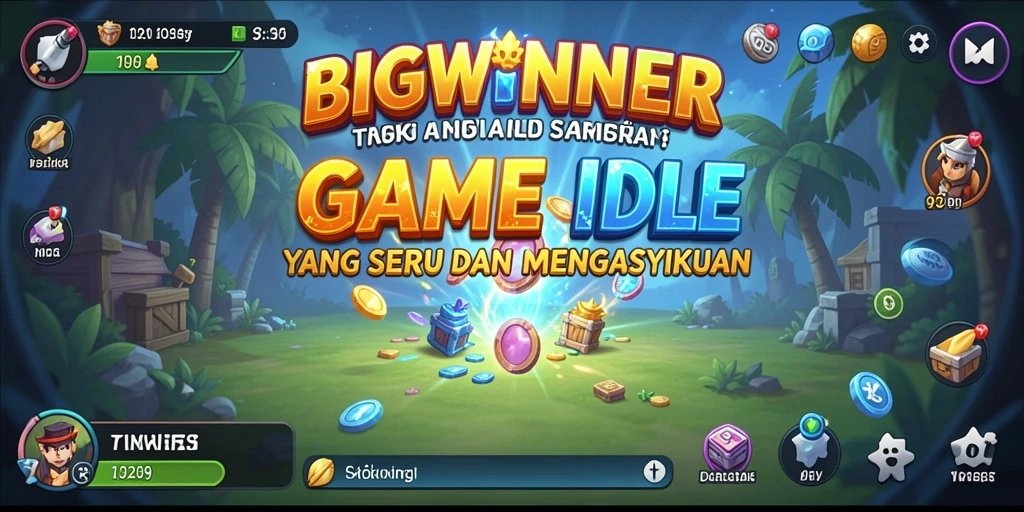 Tangkapan layar menunjukkan gameplay menarik dari BIGWINNER.