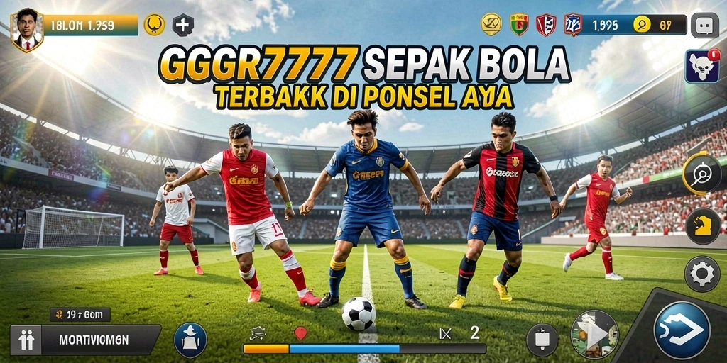 Tampilan permainan sepak bola GGR7777 yang seru dan penuh aksi.