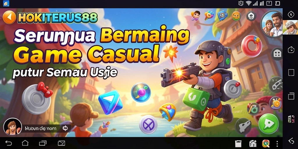 Tampilan gameplay HOKITERUS88 yang seru dan interaktif.