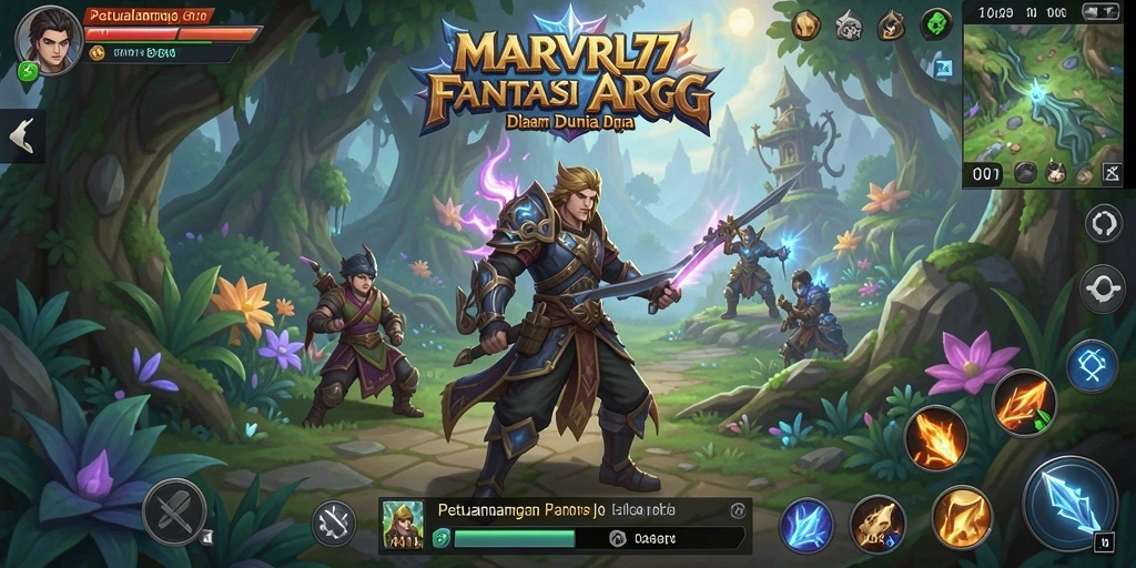 Gameplay seru dan tantangan menunggu di MARVRL77.