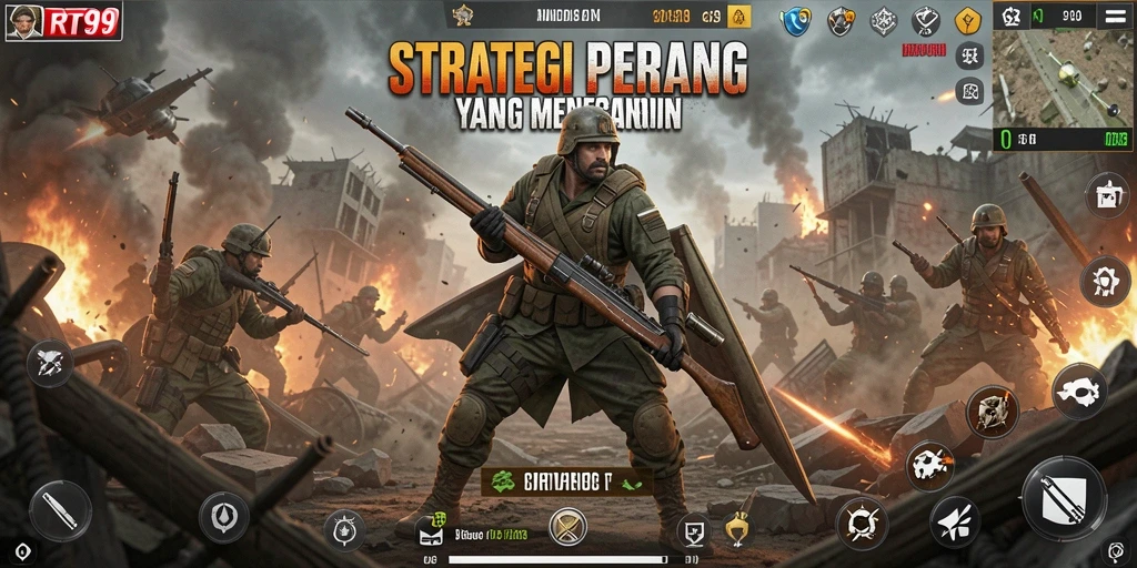 Tampilan gameplay RT99 yang memikat dan penuh aksi.